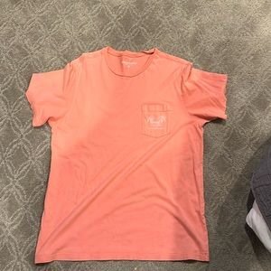 Good use condition, vintage style, peach, men’s medium, s sleeve vineyard vine